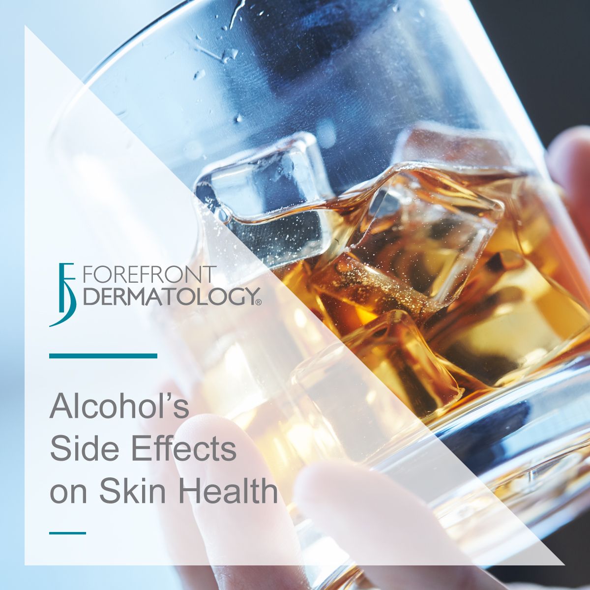 Skin Health Alcohol