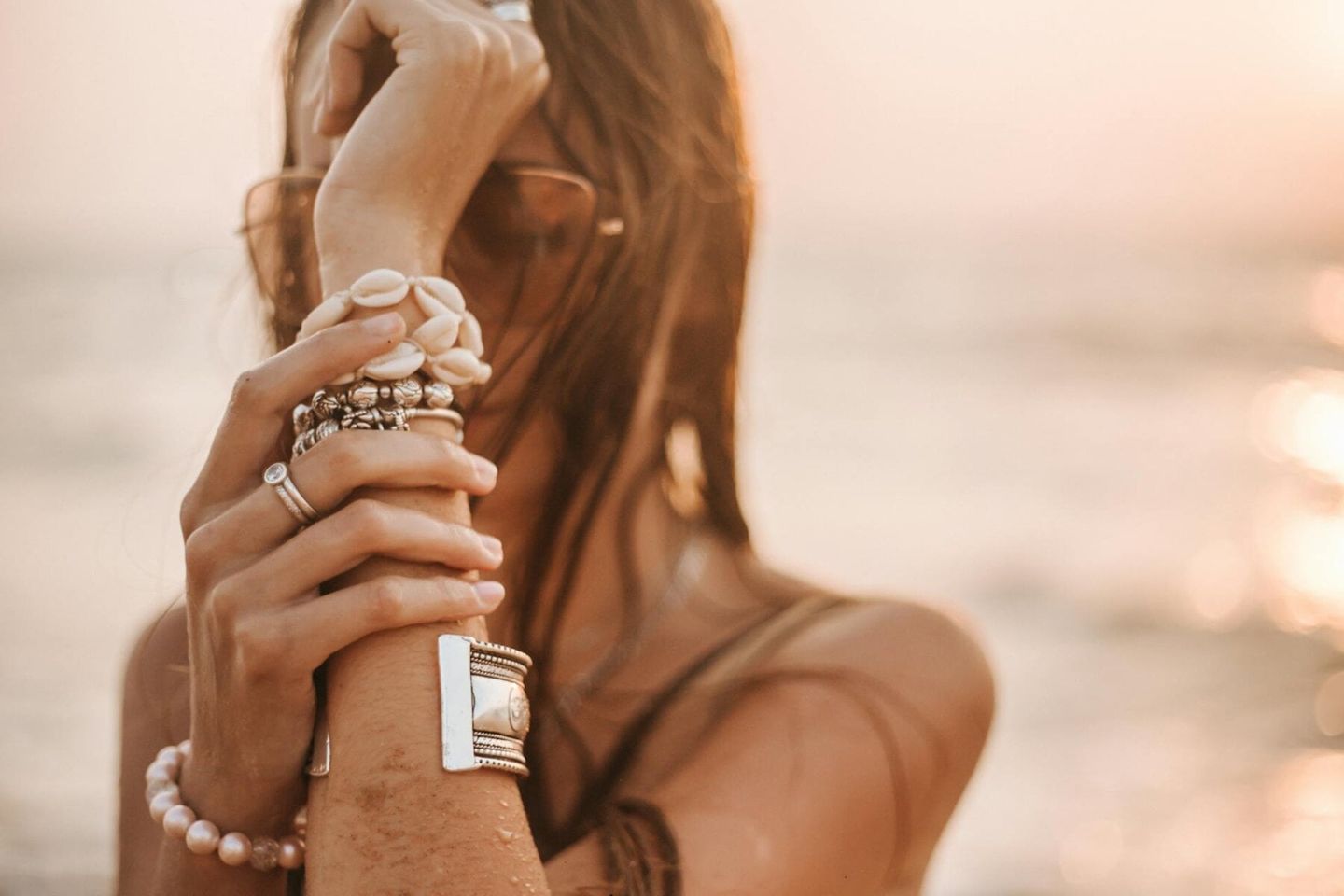bracelets on wrist possible cause of rash on woman