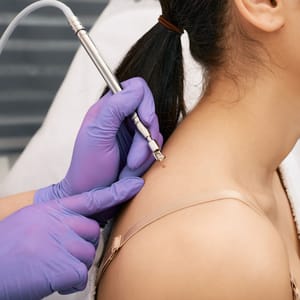 Electrodesiccation