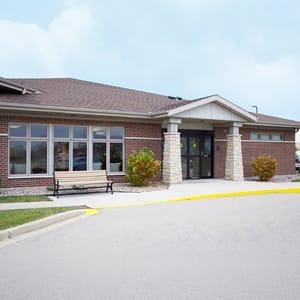 Forefront Dermatology clinic exterior in De Pere, WI