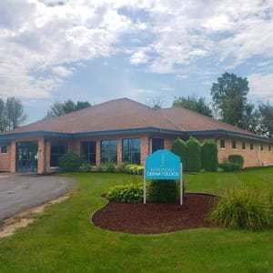 Forefront Dermatology clinic exterior in Manitowoc, WI