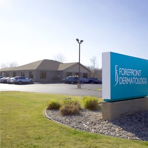 Forefront Dermatology clinic exterior in Neenah, WI
