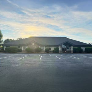 Forefront Dermatology clinic exterior in New London, WI