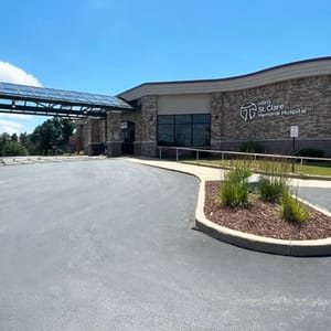 Forefront Dermatology clinic exterior in Oconto Falls, WI