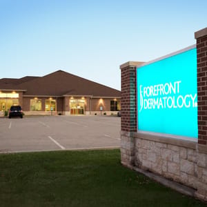 Forefront Dermatology clinic exterior in Oshkosh, WI