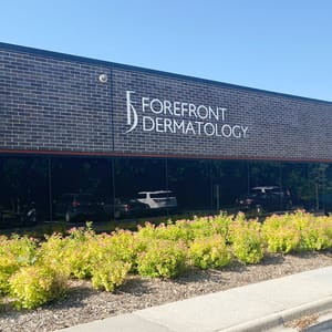 Forefront Dermatology clinic exterior in Glendale, WI