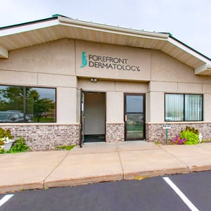 Forefront Dermatology clinic exterior in New Richmond, WI