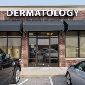 Forefront Dermatology clinic exterior in Ankney, IA