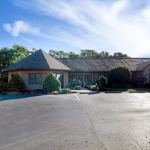 Forefront Dermatology clinic exterior in Harrison, OH