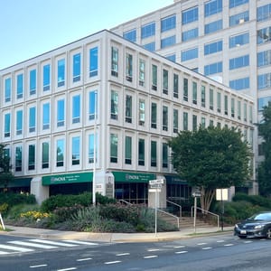 Forefront Dermatology clinic exterior in Arlington, VA