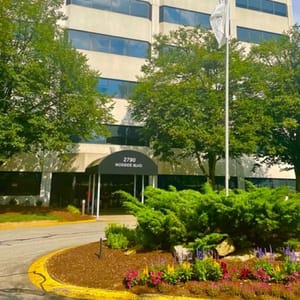 Forefront Dermatology clinic exterior in Monroeville, PA