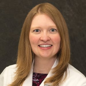 Headshot of Ashleigh J. Miller, MS, PA-C, certified physician assistant at Forefront Dermatology