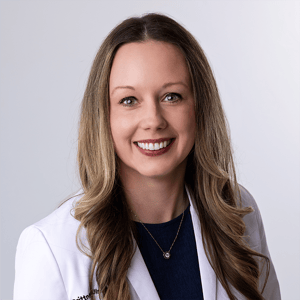 Headshot of Brittney Ulness, PA-C, certified physician assistant at Forefront Dermatology