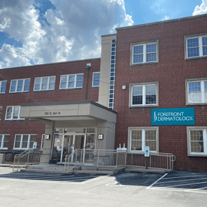 Forefront Dermatology clinic exterior in Louisville, KY