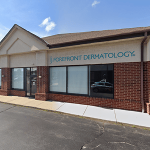 Forefront Dermatology clinic exterior in Pleasant Prairie, WI