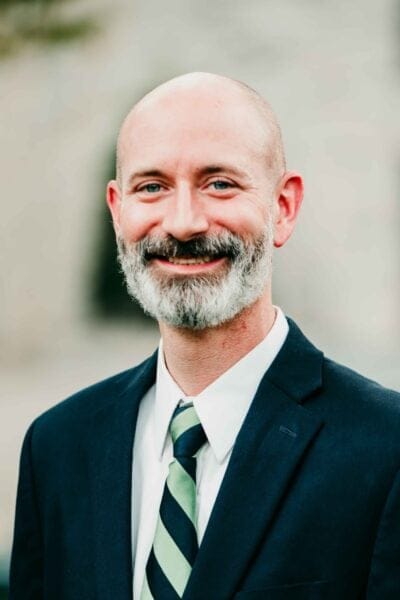 Headshot of Ryan Filiatreau, PA-C, board-certified physician assistant at Dermatology Consultants
