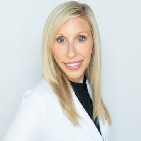 Headshot of Holly Marie Blumenthal Carter, PA-C, certified physician assistant at Germain Dermatology