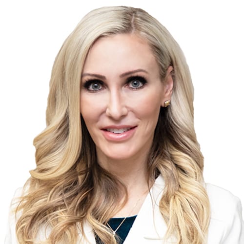 Headshot of Jessica Borowicz, DO, FAAD, board-certified dermatologist at The DERM