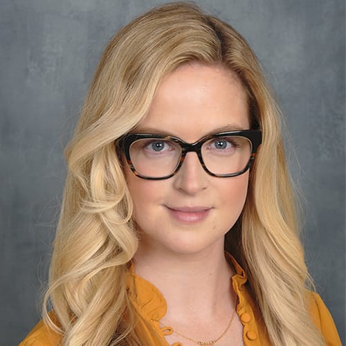 Headshot of Sarah Abraham, PA-C, MPA, certified physician assistant at Forefront Dermatology