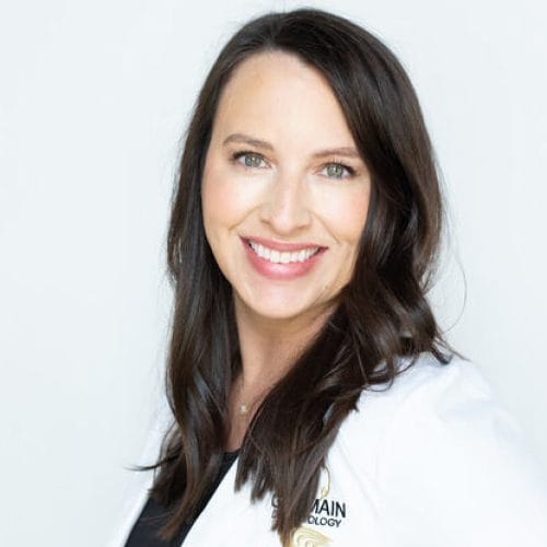 Headshot of Louisa Gill Floyd, PA-C, physician assistant at Germain Dermatology