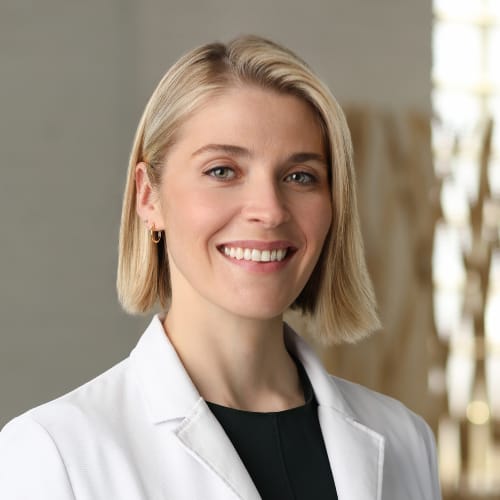 Headshot of Lauren Agostinacchio, MS, PA-C, dermatology provider at Conrad Petersen Dermatology