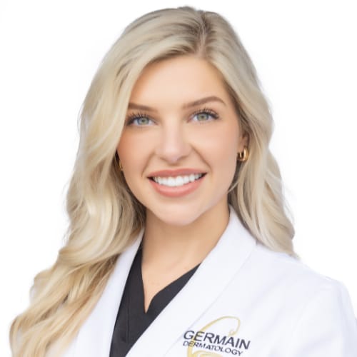 Headshot of Ally Kiersten Knight Smoak, PA-C, certified physician assistant at Germain Dermatology