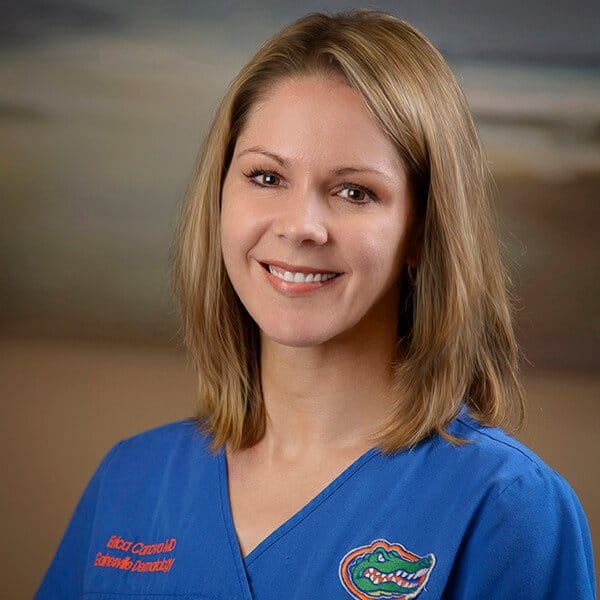 Headshot of Erica Canova, MD, board-certified dermatologist at Gainesville Dermatology