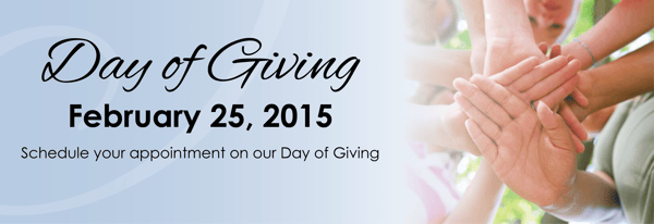 Join Us On Our Day of Giving!