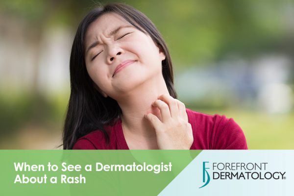 When to See a Dermatologist About a Skin Rash