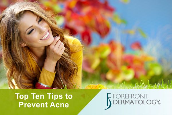 Stop Acne with These Preventative Tips