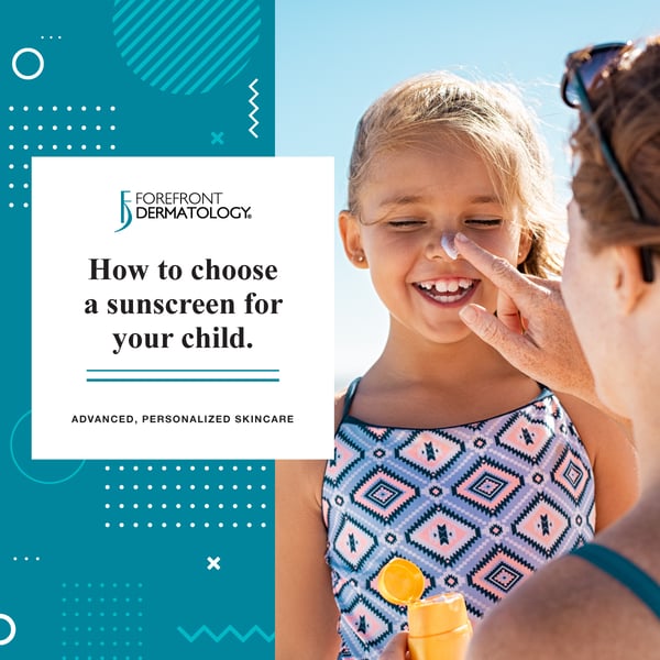 How to Choose a Sunscreen for Your Child