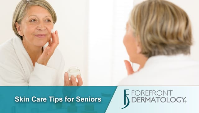 skin care tips for seniors