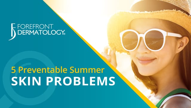 Summer skin problems
