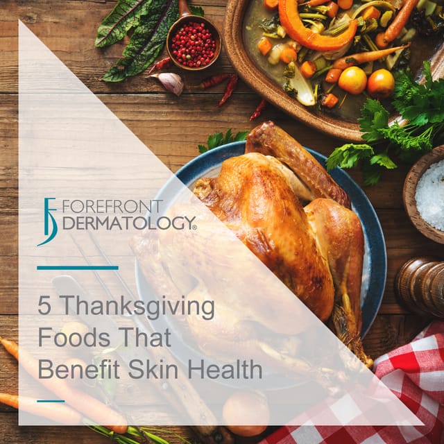 thanksgiving foods for healthy skin