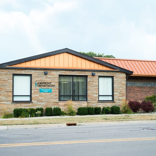 Forefront Dermatology clinic exterior in Port Huron, MI