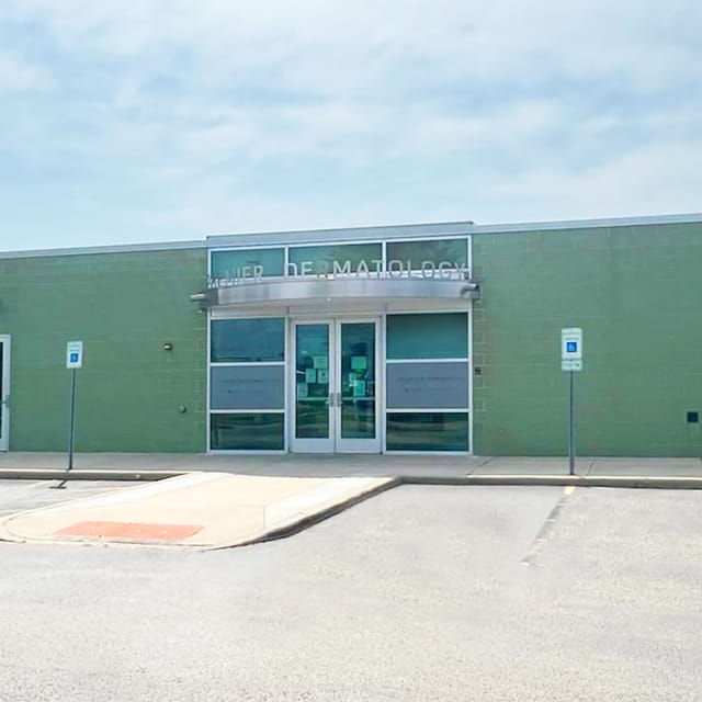 Premier Dermatology clinic exterior in Crest Hill, IL