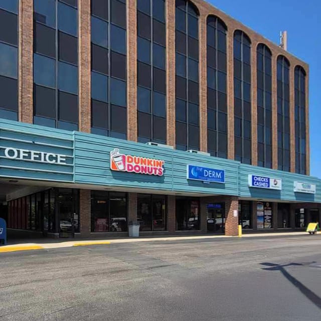 The DERM clinic exterior in Park Ridge, IL