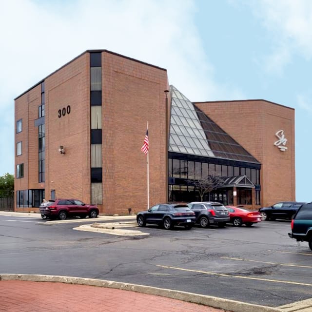 Forefront Dermatology clinic exterior in Jackson, MI
