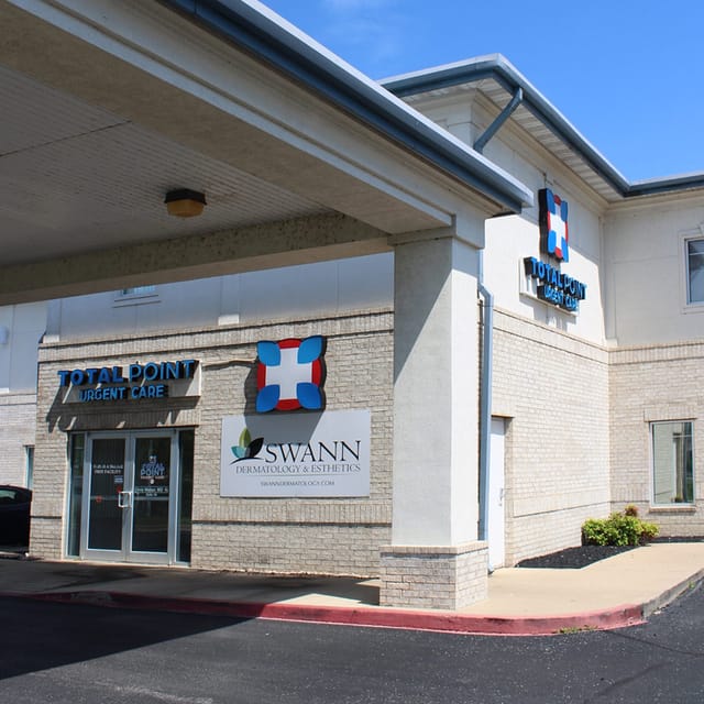Swann Dermatology clinic exterior in Branson, MO