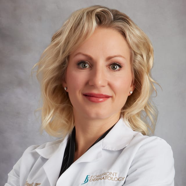 Headshot of Betsy J. Wernli, FAAD, MD, board-certified dermatologist at Forefront Dermatology