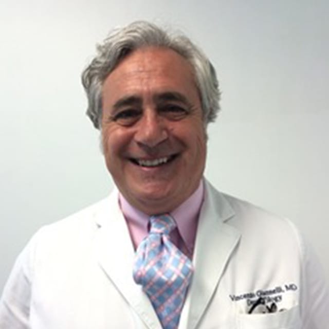 Headshot of Vincenzo Giannelli, FAAD, MD, board-certified dermatologist at Forefront Dermatology
