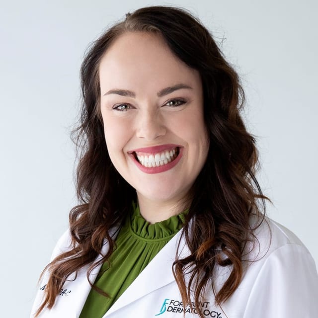 Headshot of Hannah Miller, PA-C, certified physician assistant at Forefront Dermatology