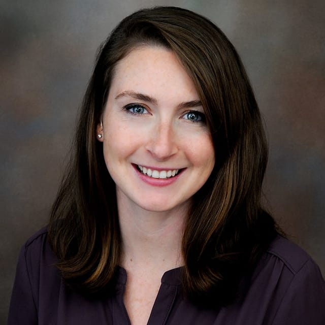 Headshot of Rachel Gillespie, PA-C, certified physician assistant at Forefront Dermatology