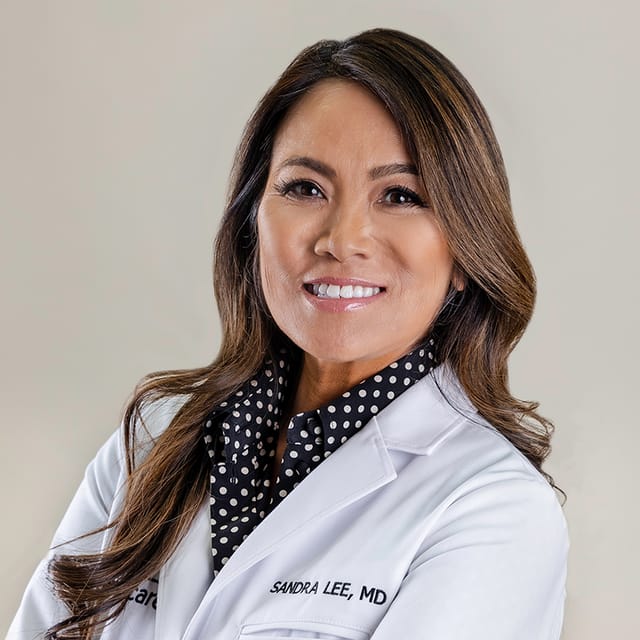 Headshot of Sandra S. Lee, MD, board-certified dermatologist at Skin Physicians & Surgeons