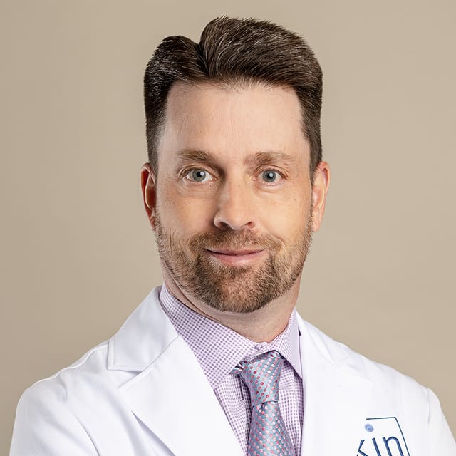 Headshot of Jeffrey C. Rebish, MD, board-certified dermatologist at Skin Physicians & Surgeons