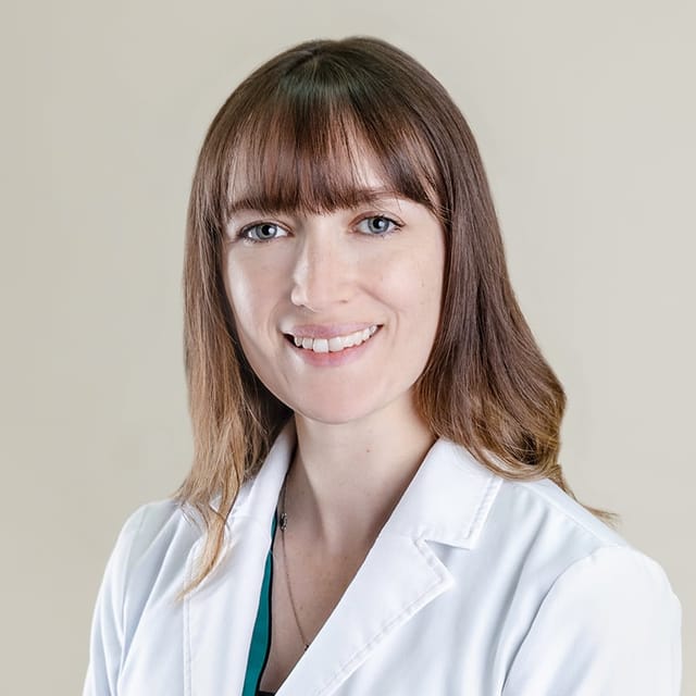Headshot of Kristin Mickelson, PA-C, certified physician assistant at Skin Physicians & Surgeons