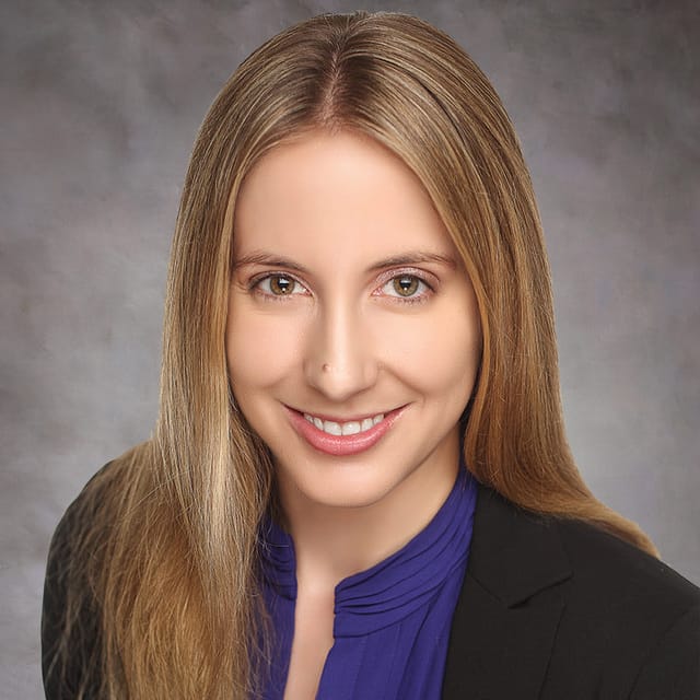 Headshot of Katherine Mercy, FAAD, FACMS, MD, board-certified dermatologist at Forefront Dermatology