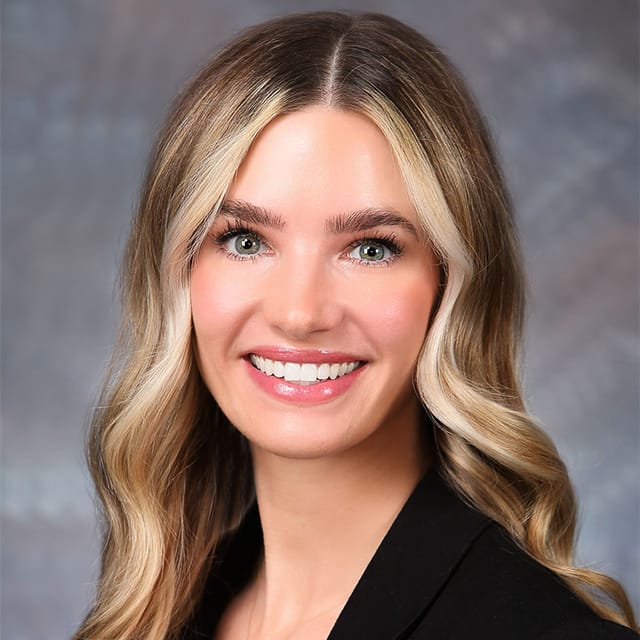 Headshot of Courtney Serini, FNP-C, MSN, certified nurse practitioner at Forefront Dermatology