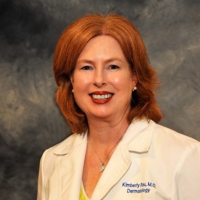 Headshot of Kimberly Rau, FAAD, MD, board-certified dermatologist at Forefront Dermatology