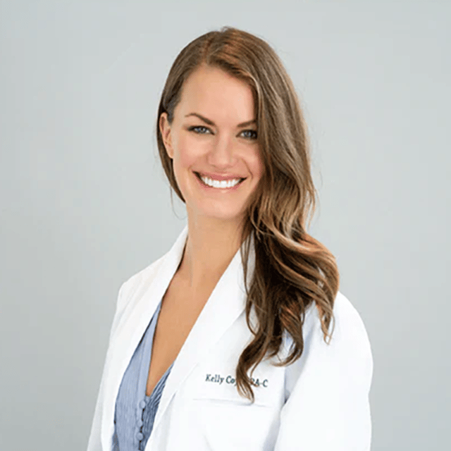 Headshot of Kelly Ryan Coyle, PA-C, certified physician assistant at Montana Skin Cancer and Dermatology Center P.C., dba SkinCare MT